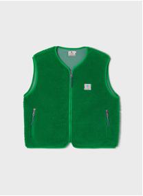 Vestes sans manches Sherpa femme bleu