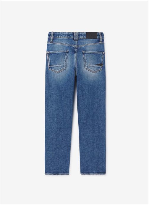 Le temps des cerises Jeans droits Jeans droite SWANN Blue garçon bleu