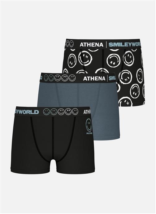 ATHENA Slips SMILEY X ATHENA garçon noir