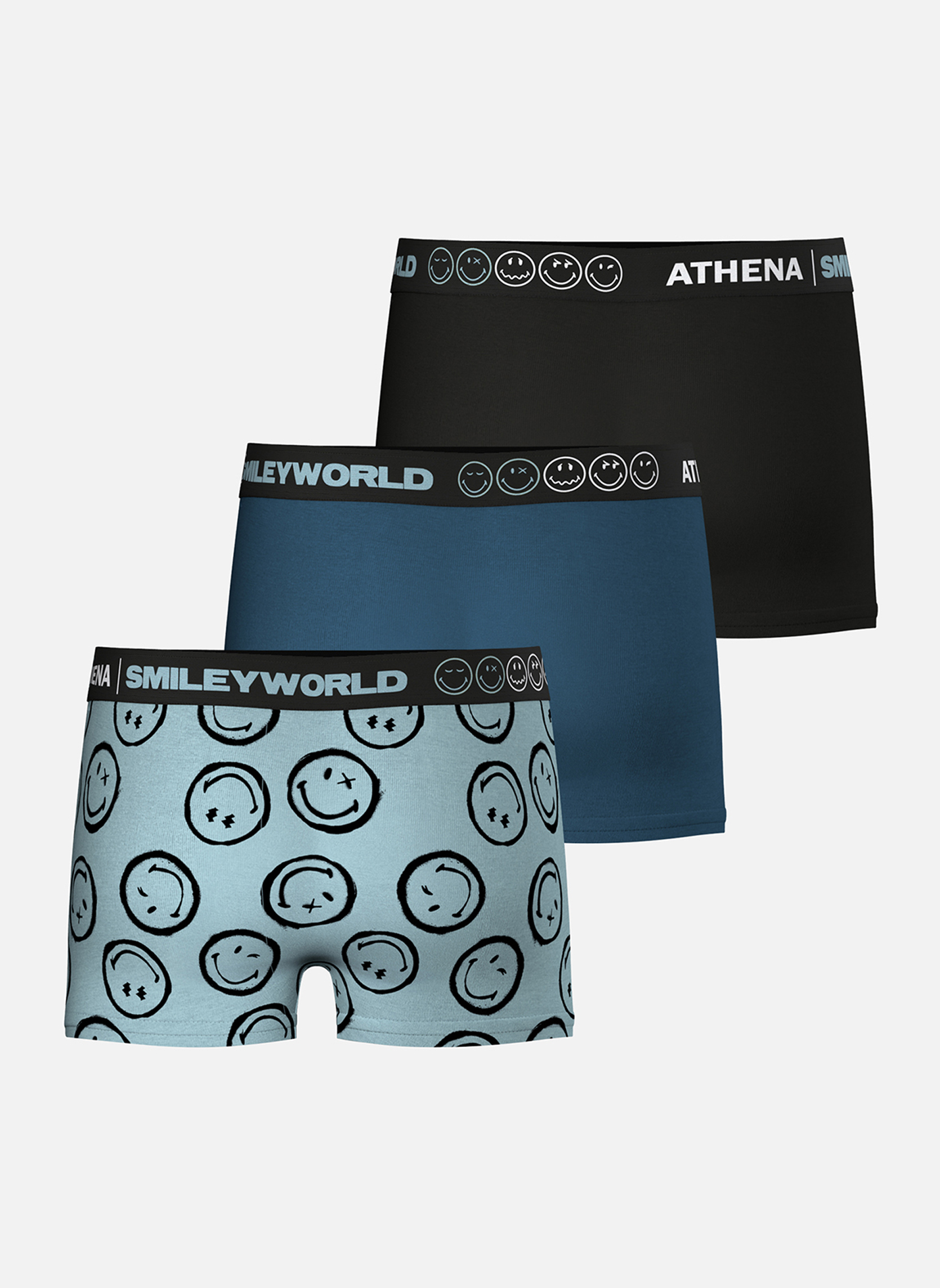 Slips SMILEY X ATHENA garçon multicolore ATHENA Slips SMILEY X ATHENA garçon multicolore Multicouleur