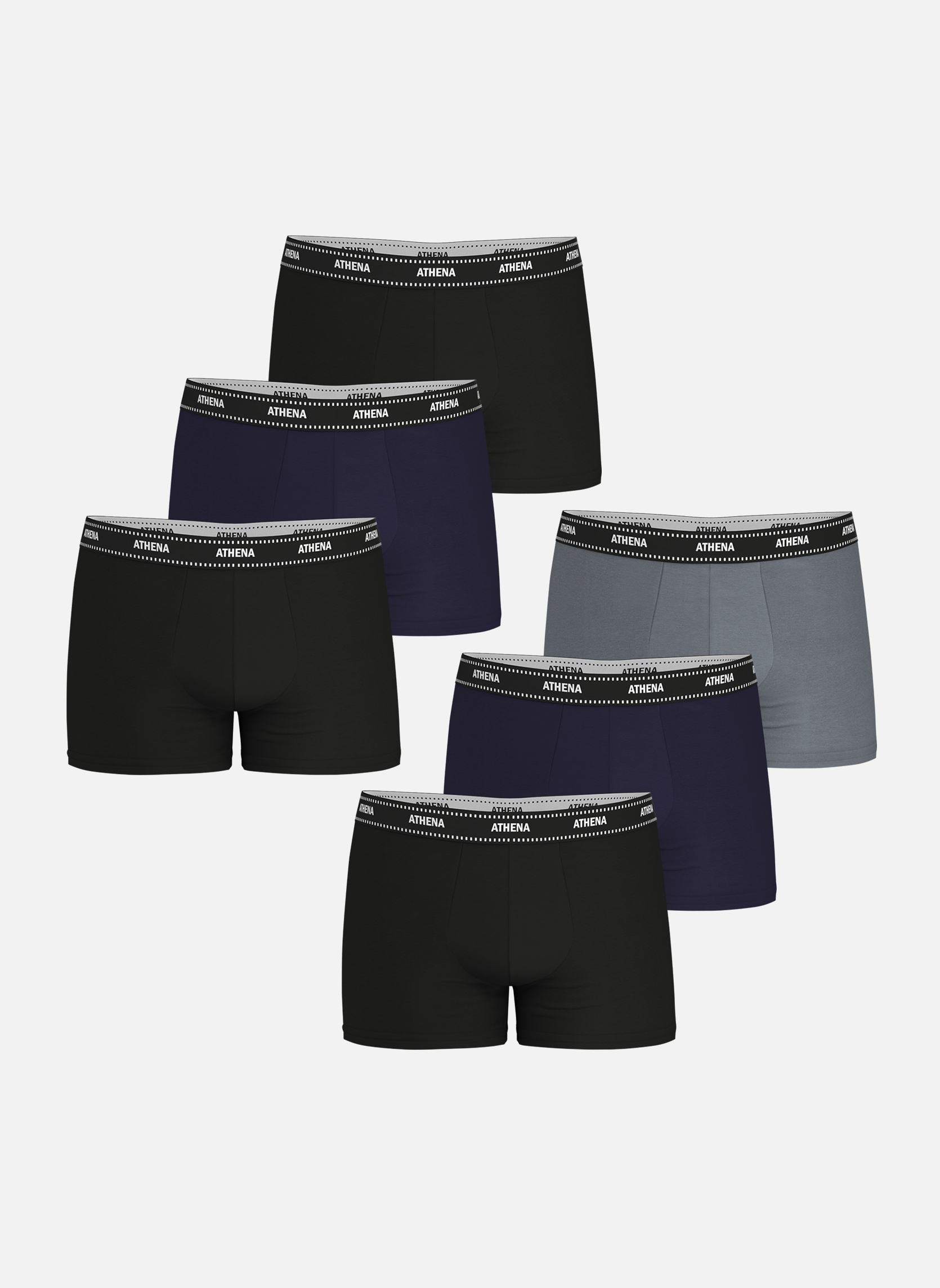 Slips DUO ESSENTIEL homme multicolore ATHENA Slips DUO ESSENTIEL homme multicolore Multicouleur