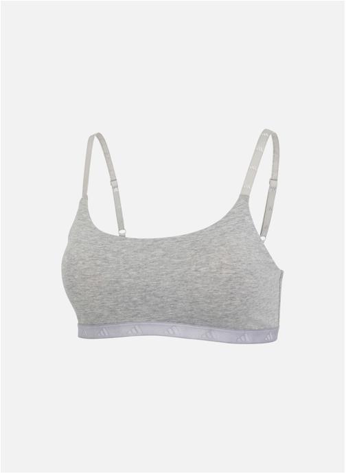 adidas performance Brassières COTTON femme gris