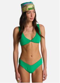 Hauts de maillot balconnet Sol Searcher Twist Tank femme bleu
