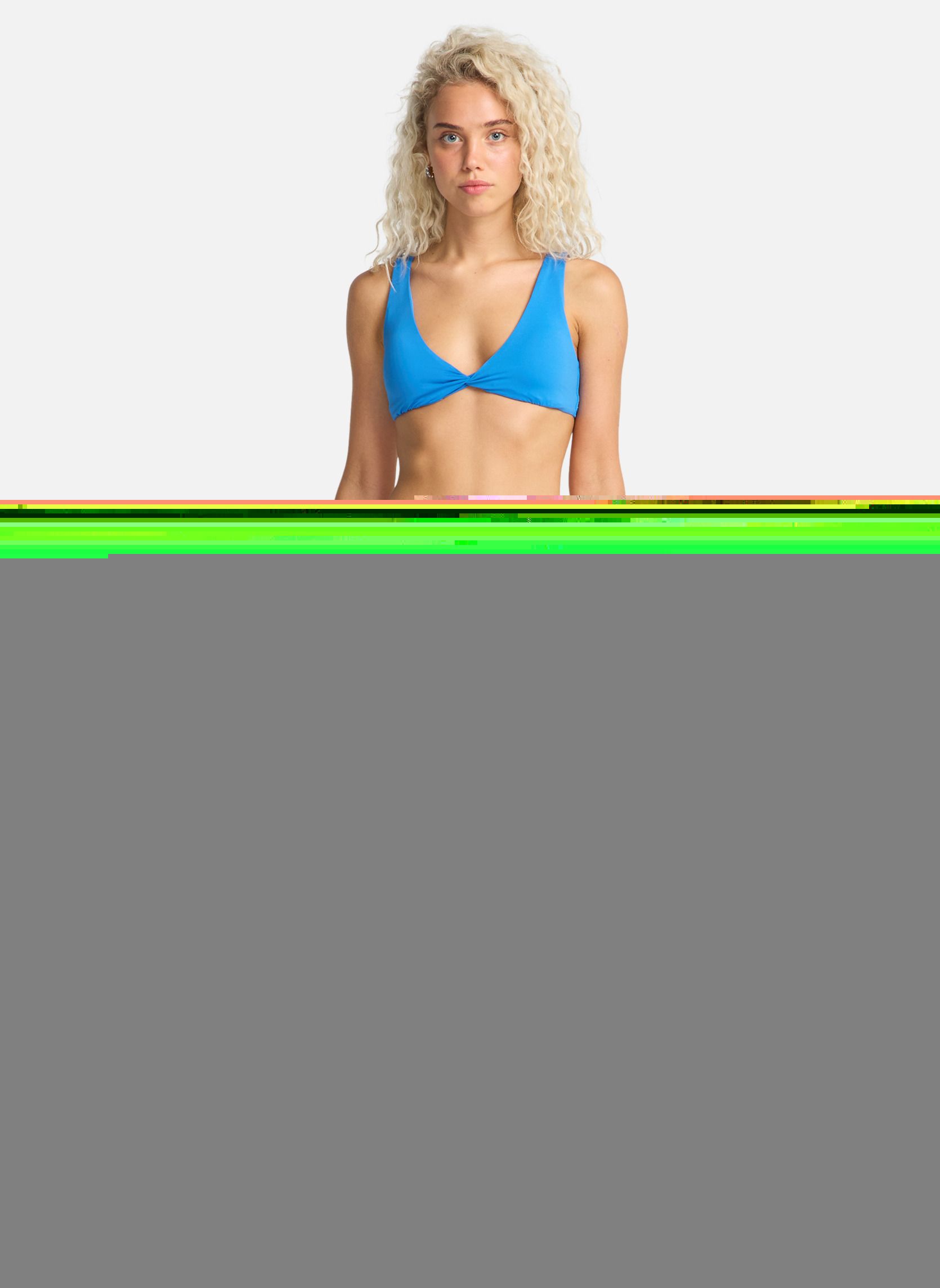 Hauts de maillot balconnet Sol Searcher Twist Tank femme bleu Billabong Hauts de maillot balconnet Sol Searcher Twist Tank femme bleu Bleu