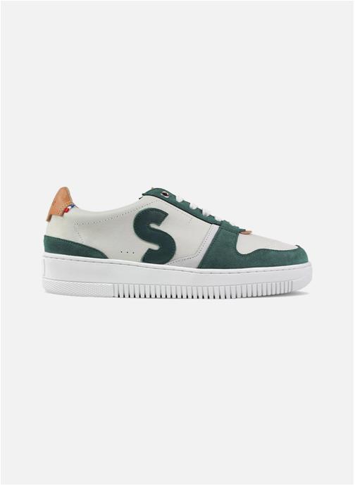TBS Baskets basses Chaussures made in France COSMOS CREME VERT homme vert