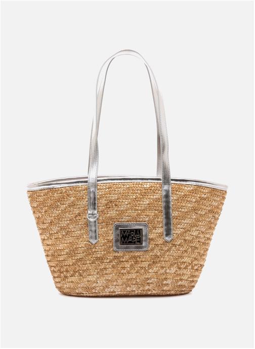 MARIAMARE Cabas Sacs Femme MARIAMARE ALOHA beige femme argent