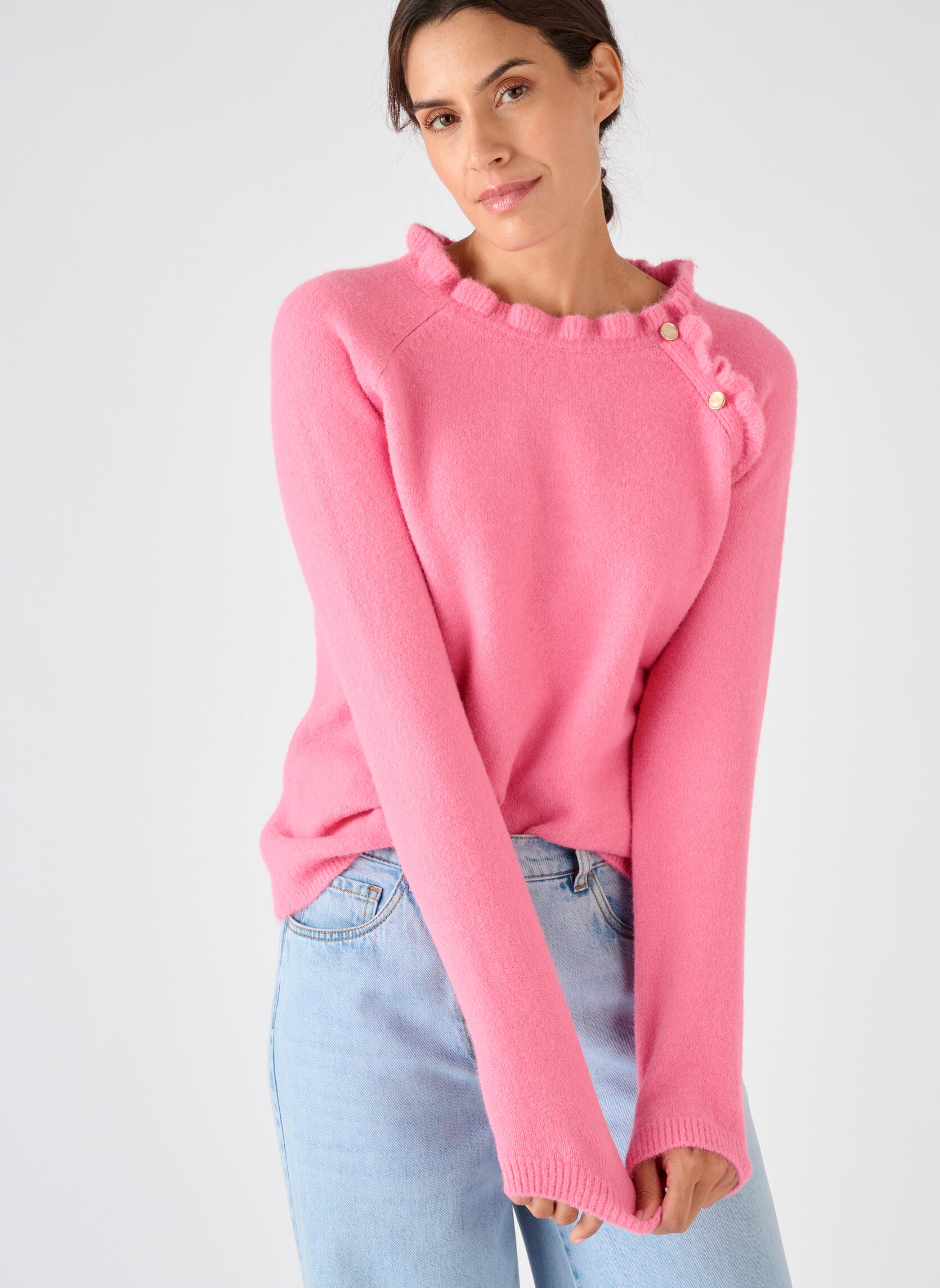 Pulls 84658 femme rose Damart Pulls 84658 femme rose Rose