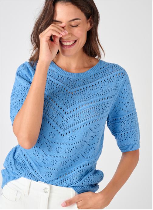 Damart Pulls 79030 femme bleu
