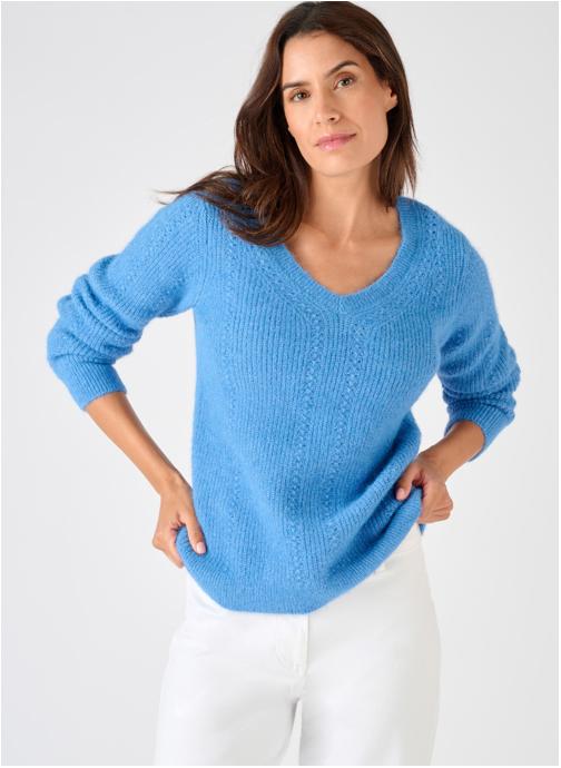 Damart Pulls 84652 femme bleu