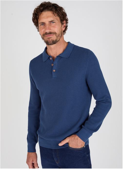 Damart Pulls 85017 homme bleu