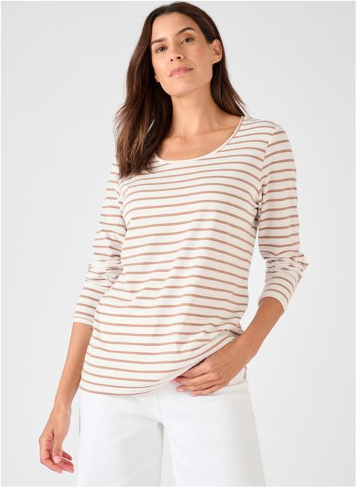 Damart Tee-shirts 84504 femme marron