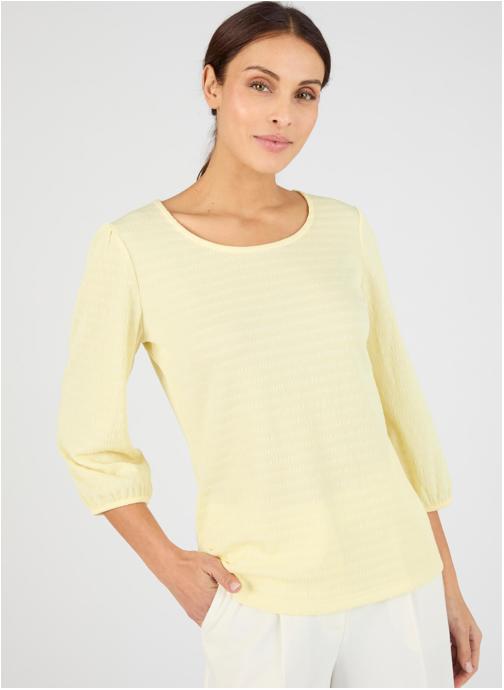 Damart Tee-shirts 84509 femme jaune