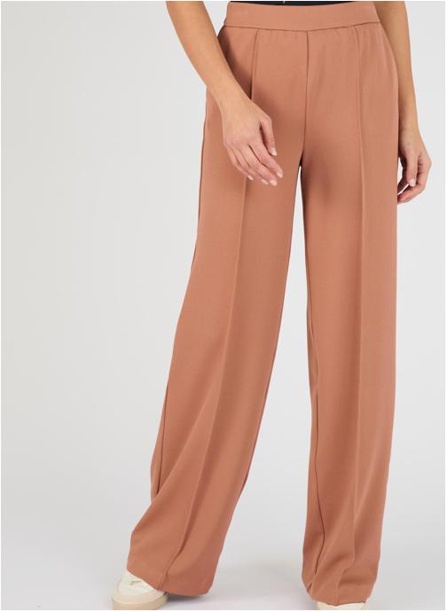 Damart Pantalons droit 84394 femme marron