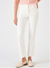 Pantalons droit 84361 femme blanc Damart Pantalons droit 84361 femme blanc Blanc