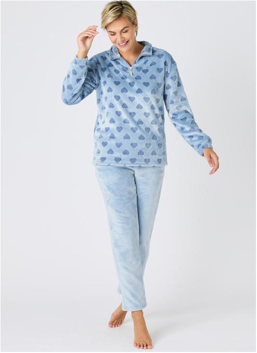 Damart Combinaisons 84447 femme bleu