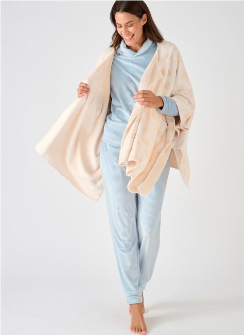 Damart Ponchos et capes 84682 femme blanc