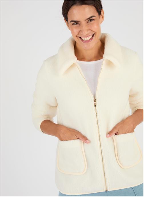 Damart Vestes 83301 femme blanc