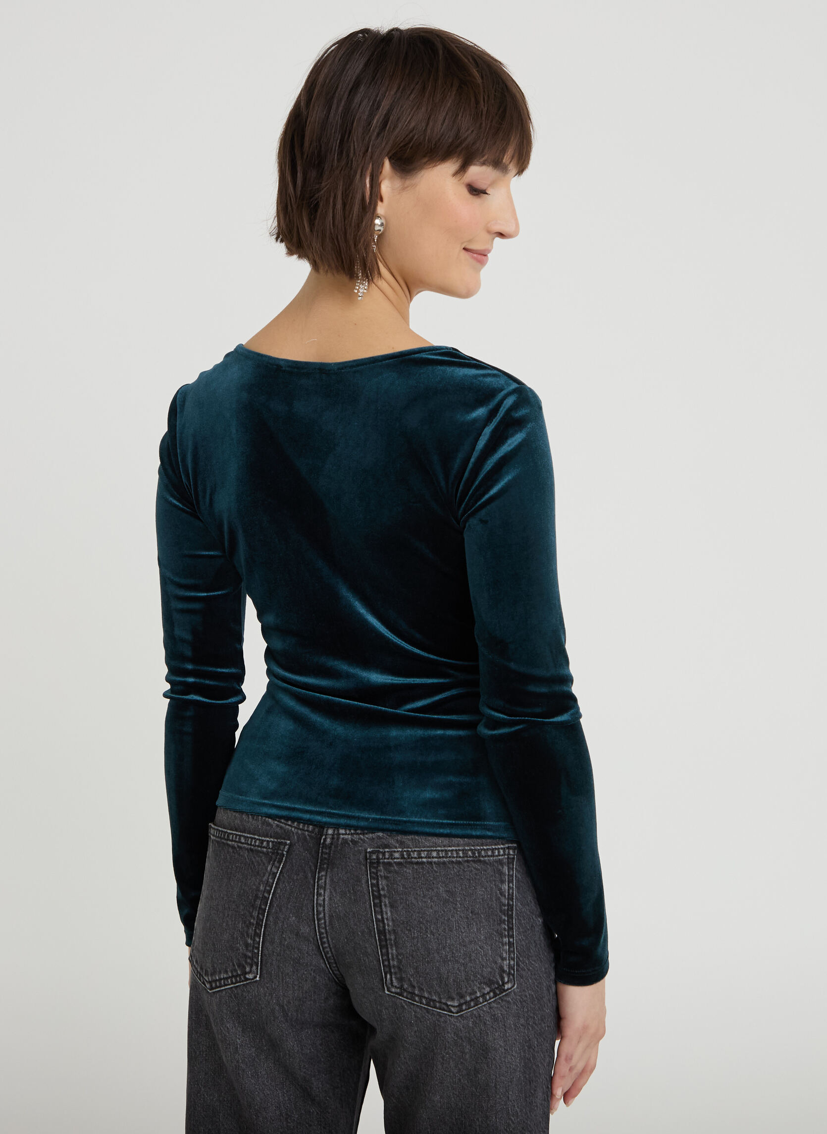 Tops LVELNOEUD femme bleu Cache Cache Tops LVELNOEUD femme bleu Bleu