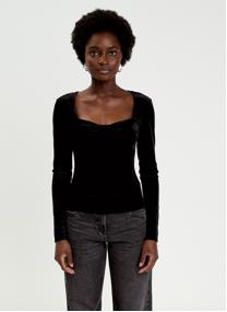 Tops LVELNOEUD femme bleu