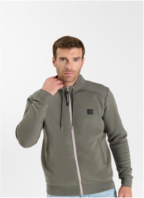 Le temps des cerises Sweats à capuche Sweat-Shirt OLAGO Vert homme vert