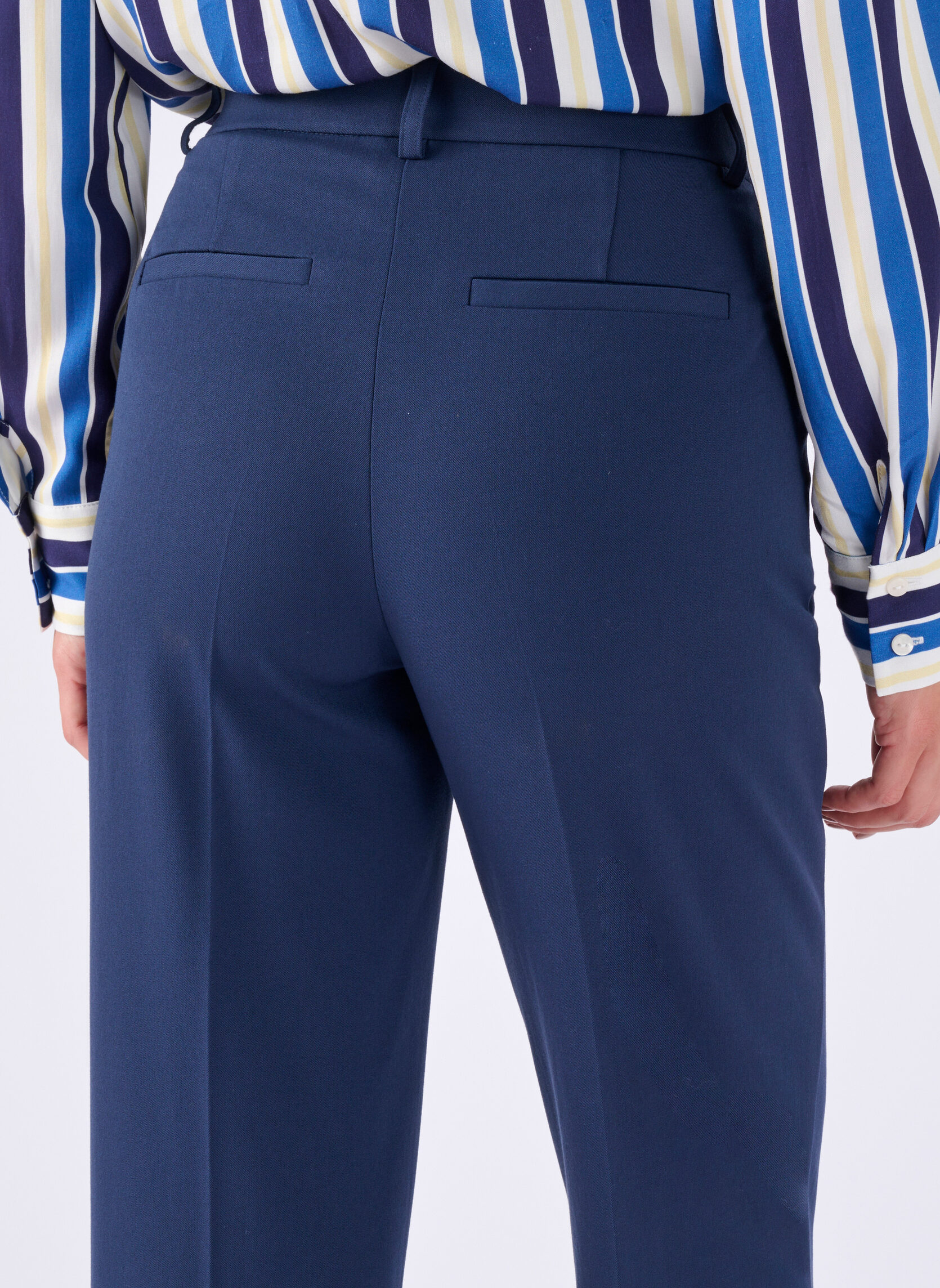 Pantalons droit 84379 femme bleu Damart Pantalons droit 84379 femme bleu Bleu