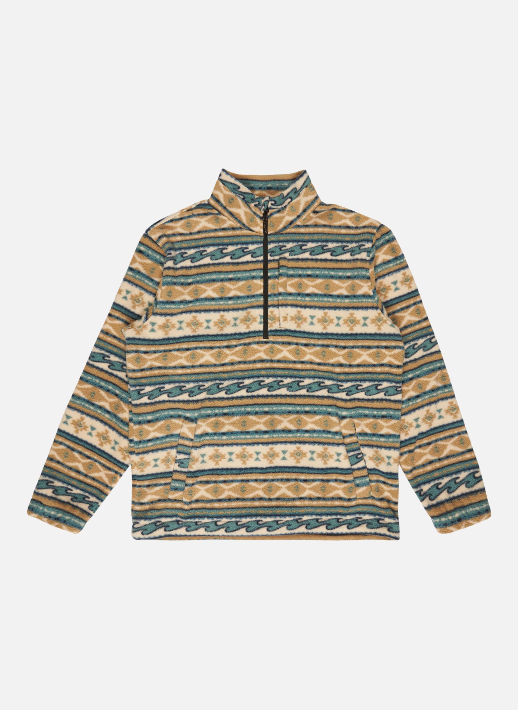 Vestes polaires Boundary Mock Neck homme beige Billabong Vestes polaires Boundary Mock Neck homme beige Beige