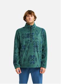 Vestes polaires Boundary Mock Neck homme beige