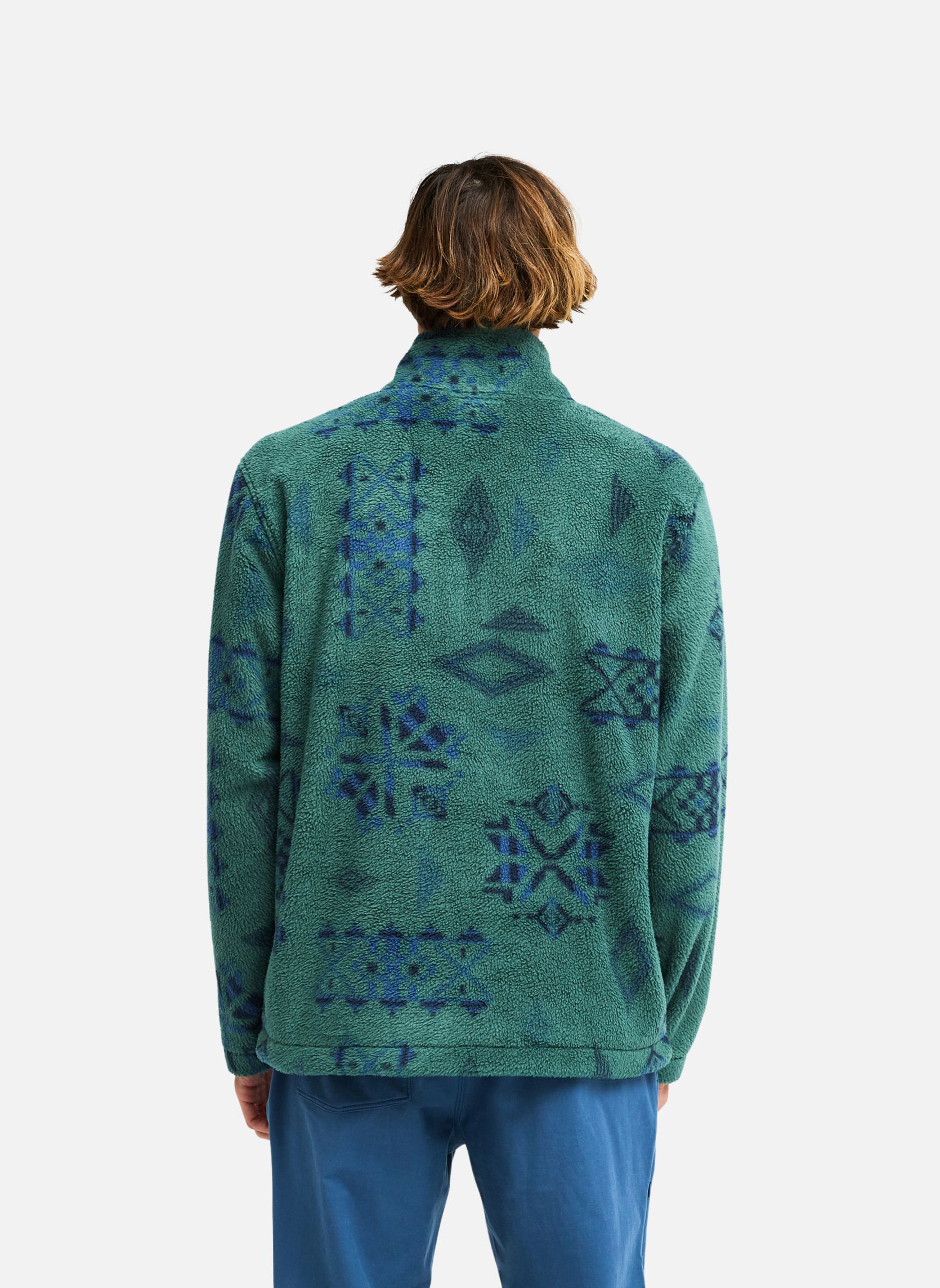 Vestes polaires Boundary Mock Neck homme vert Billabong Vestes polaires Boundary Mock Neck homme vert Vert