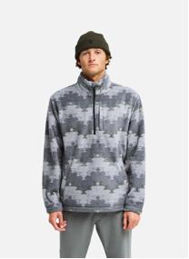 Vestes polaires Boundary Mock Neck homme beige