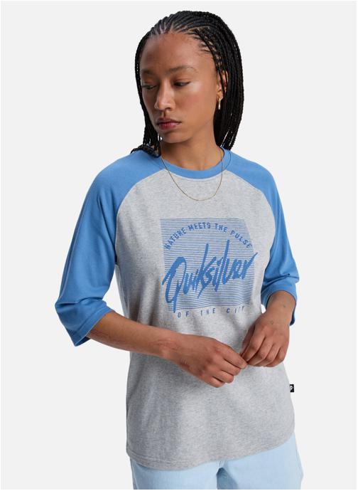 Quiksilver Tee-shirts Bridge End femme gris