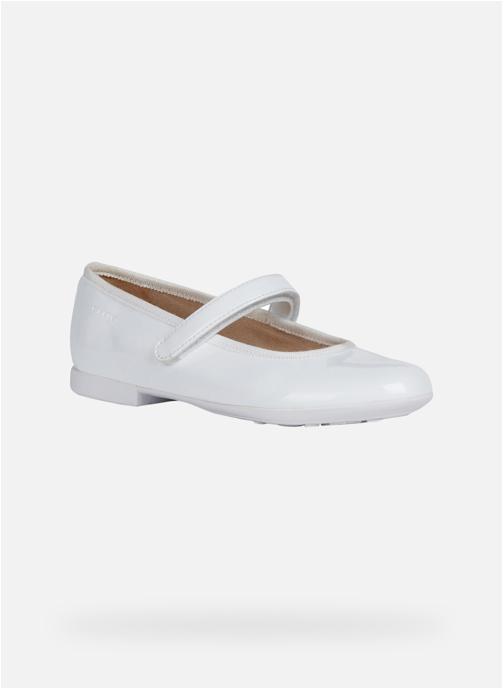 Geox Ballerines PLIE GIRL fille blanc