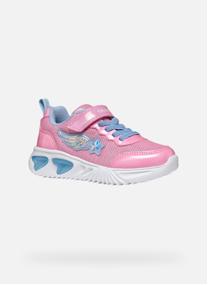 Baskets basses ASSISTER GIRL fille rose Geox Baskets basses ASSISTER GIRL fille rose Rose pastel