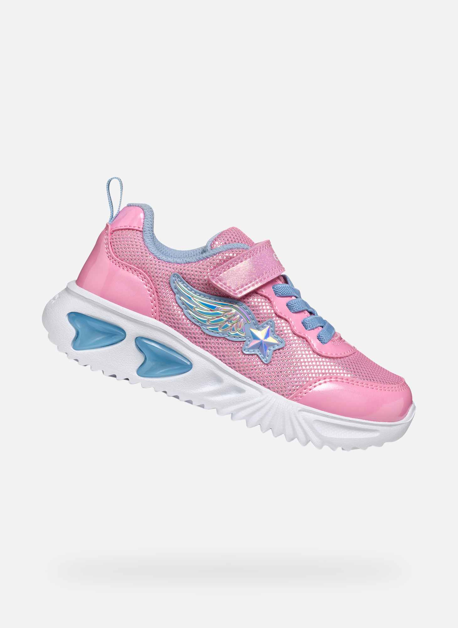 Baskets basses ASSISTER GIRL fille rose Geox Baskets basses ASSISTER GIRL fille rose Rose pastel