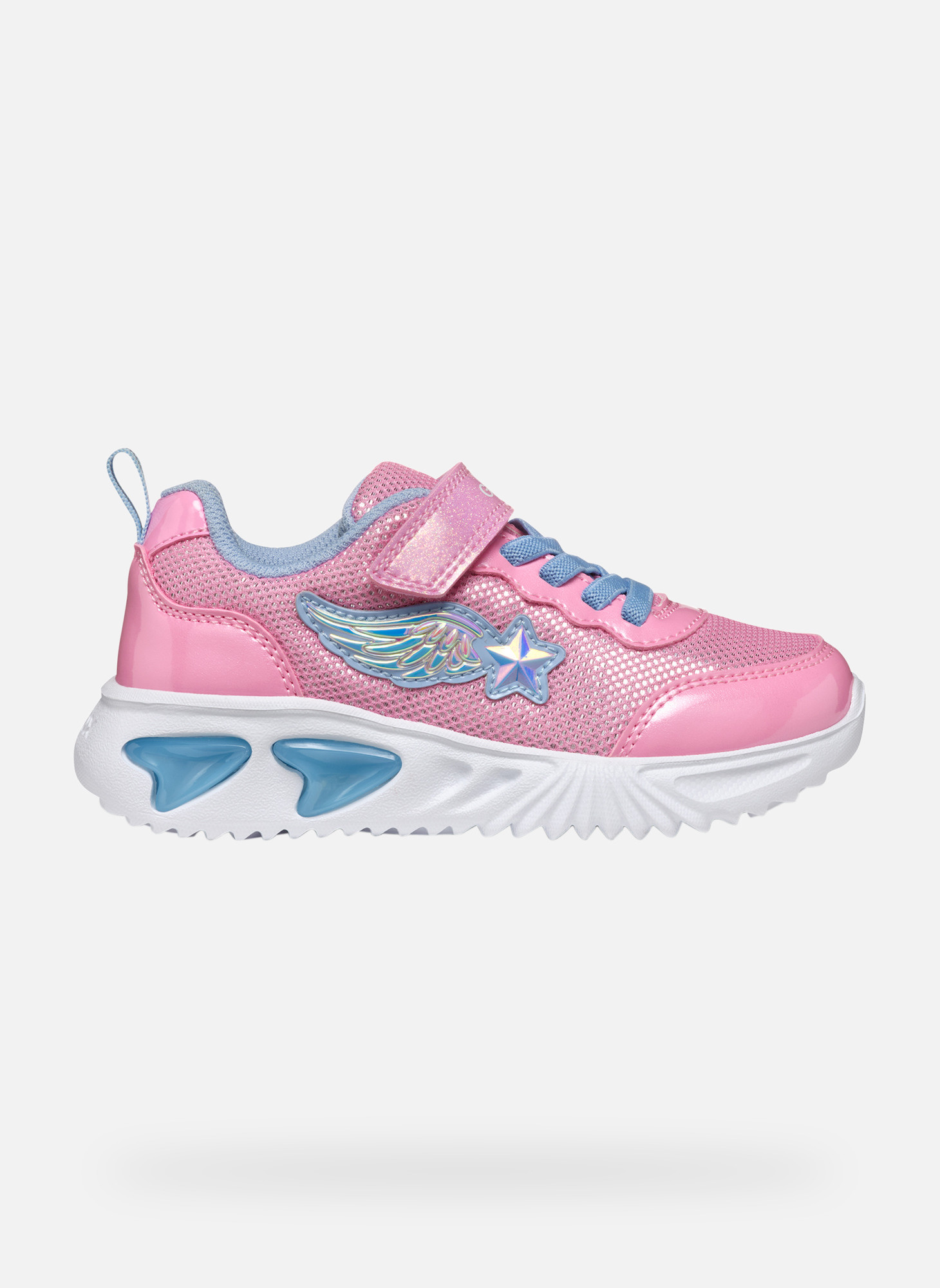 Baskets basses ASSISTER GIRL fille rose Geox Baskets basses ASSISTER GIRL fille rose Rose pastel