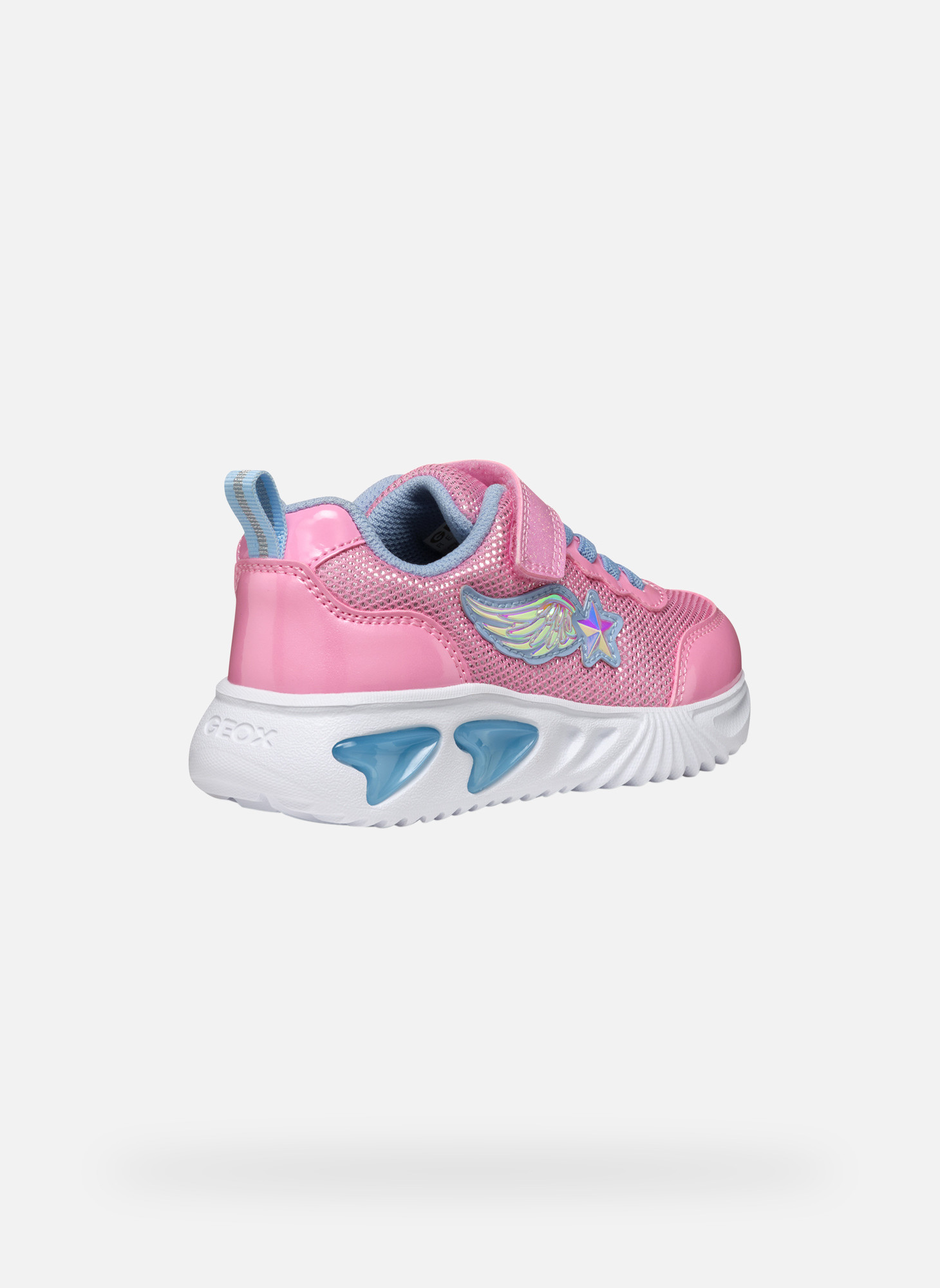 Baskets basses ASSISTER GIRL fille rose Geox Baskets basses ASSISTER GIRL fille rose Rose pastel