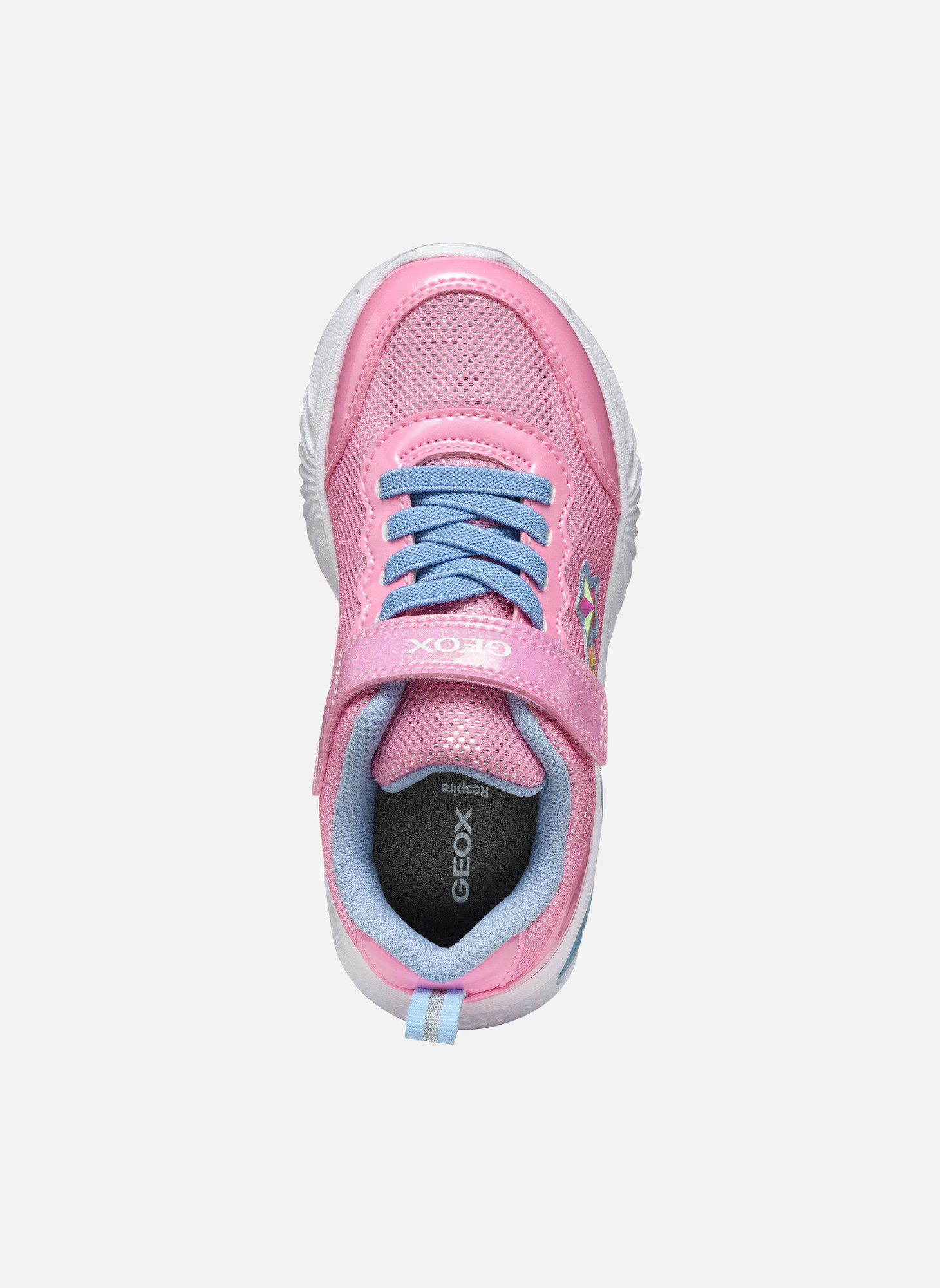 Baskets basses ASSISTER GIRL fille rose Geox Baskets basses ASSISTER GIRL fille rose Rose pastel
