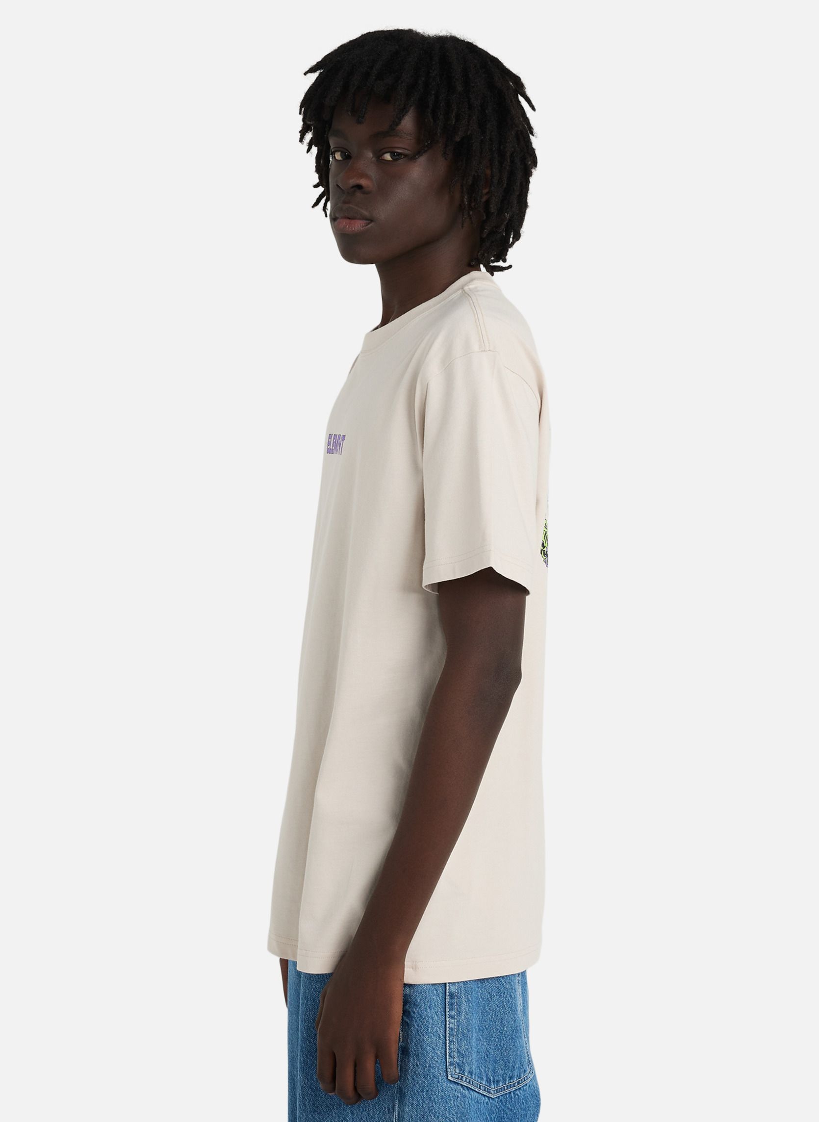 Tee-shirts Swamps homme beige Element Tee-shirts Swamps homme beige Beige
