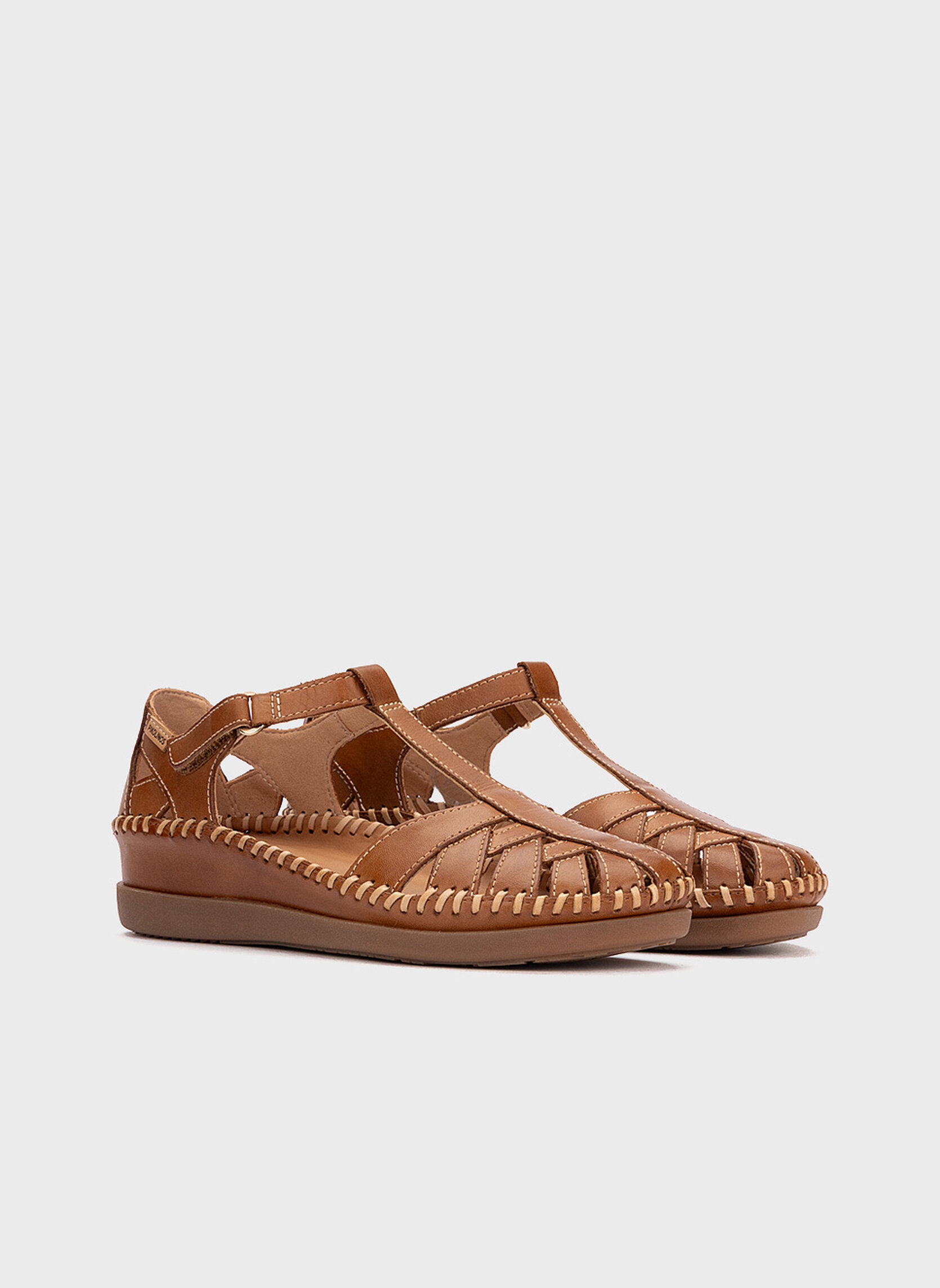 Sandales CADAQUES femme marron Pikolinos Sandales CADAQUES femme marron Cognac