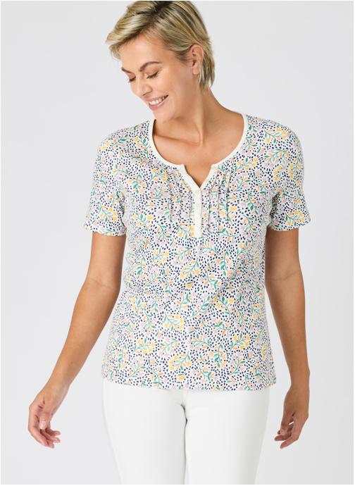 Damart Tee-shirts 71510 femme multicolore