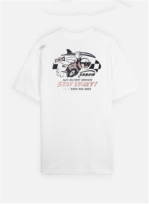 Oxbow Tee-shirts WAXY homme blanc