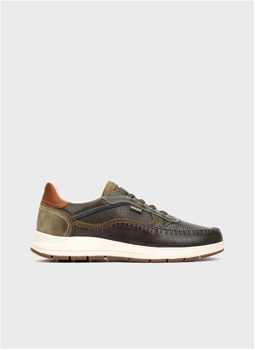 Pikolinos Baskets basses SALAMANCA homme vert
