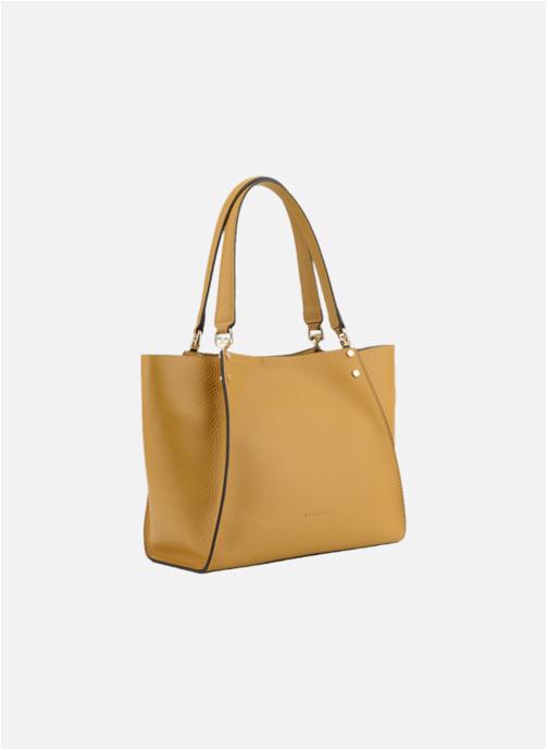 Pourchet Cabas Hebdo femme jaune