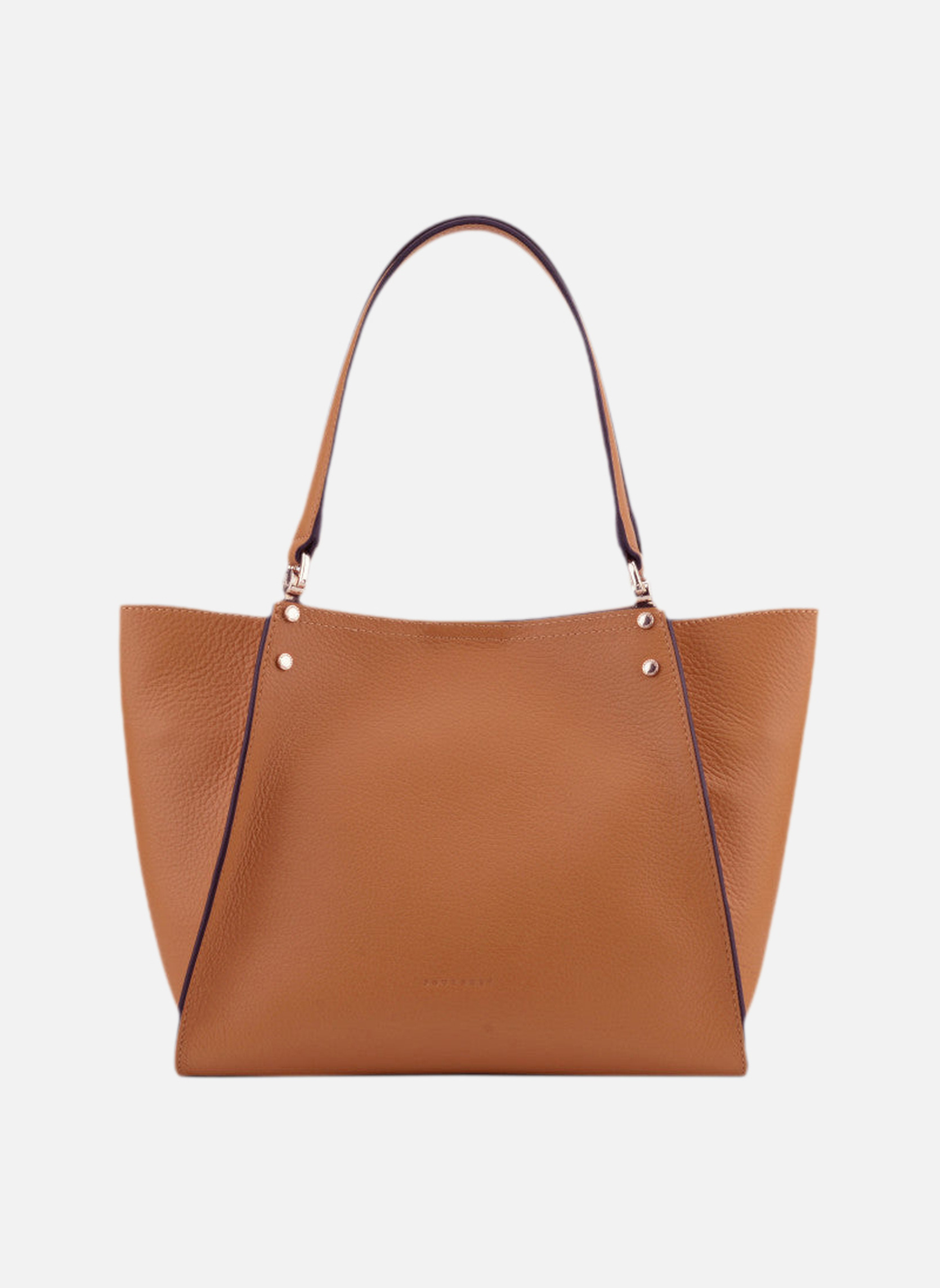 Cabas Hebdo femme marron Pourchet Cabas Hebdo femme marron Marron