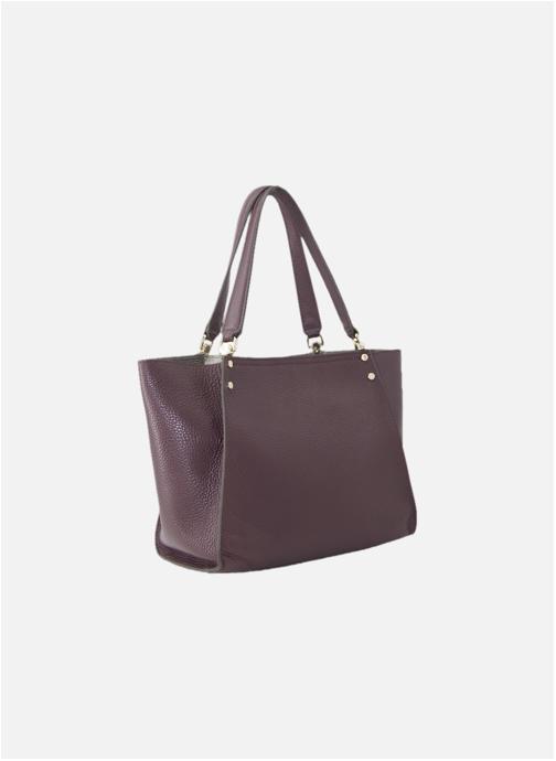 Pourchet Cabas Hebdo femme bordeaux