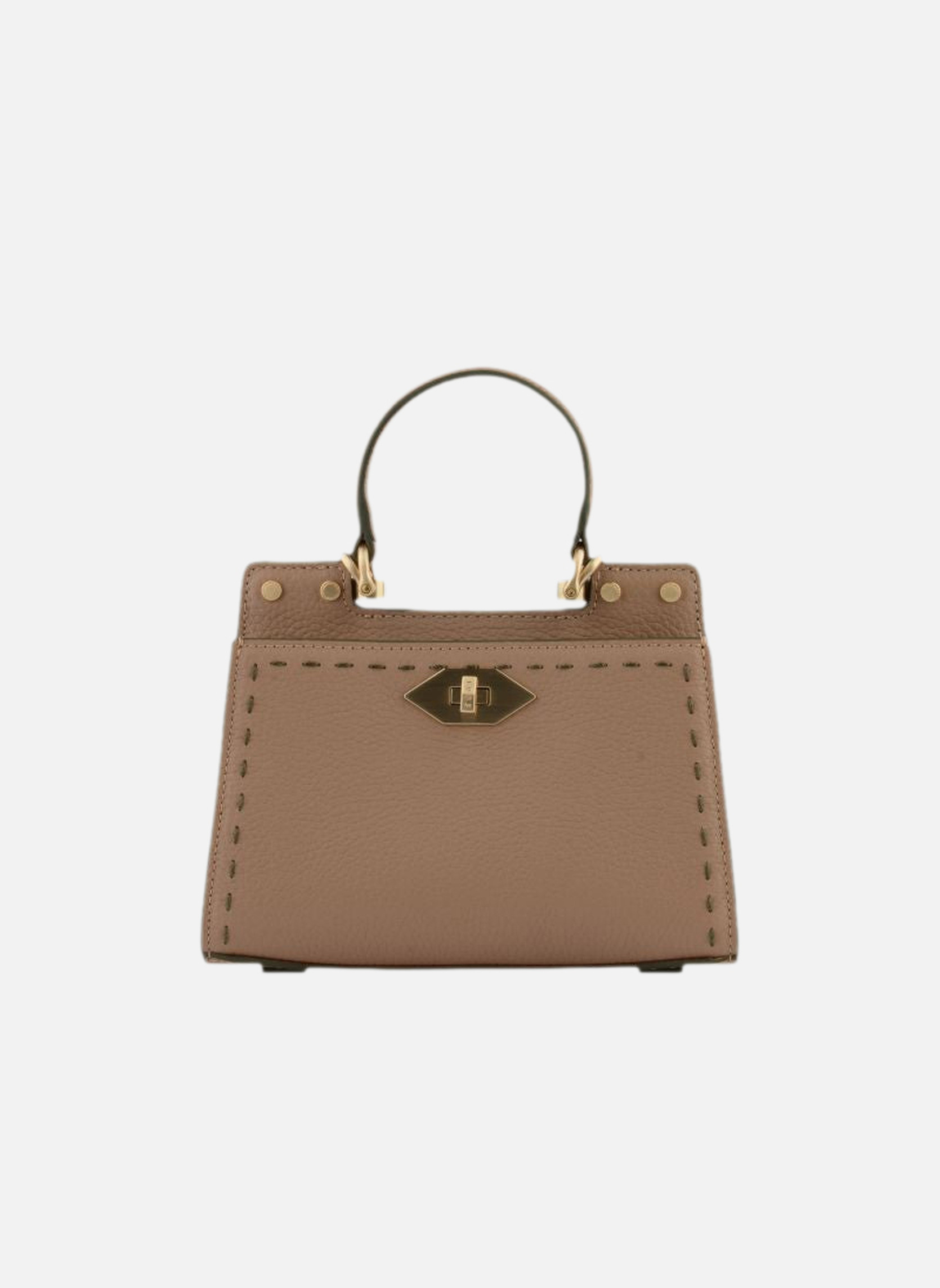Sacs à main Trianon Bicolore femme marron Pourchet Sacs à main Trianon Bicolore femme marron Marron clair