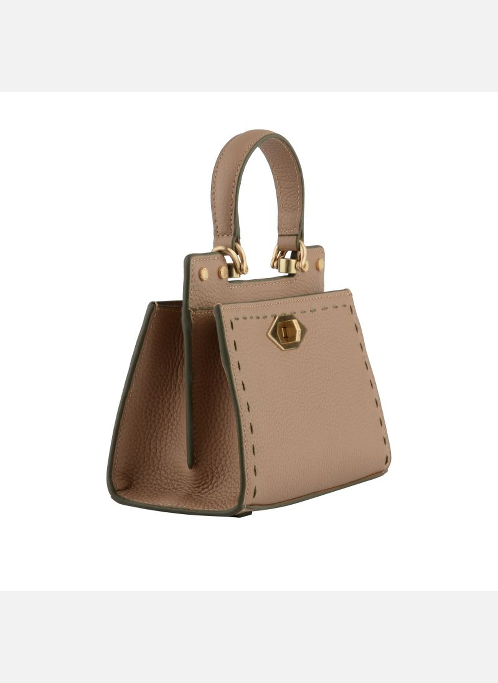 Sacs à main Trianon Bicolore femme marron Pourchet Sacs à main Trianon Bicolore femme marron Marron clair