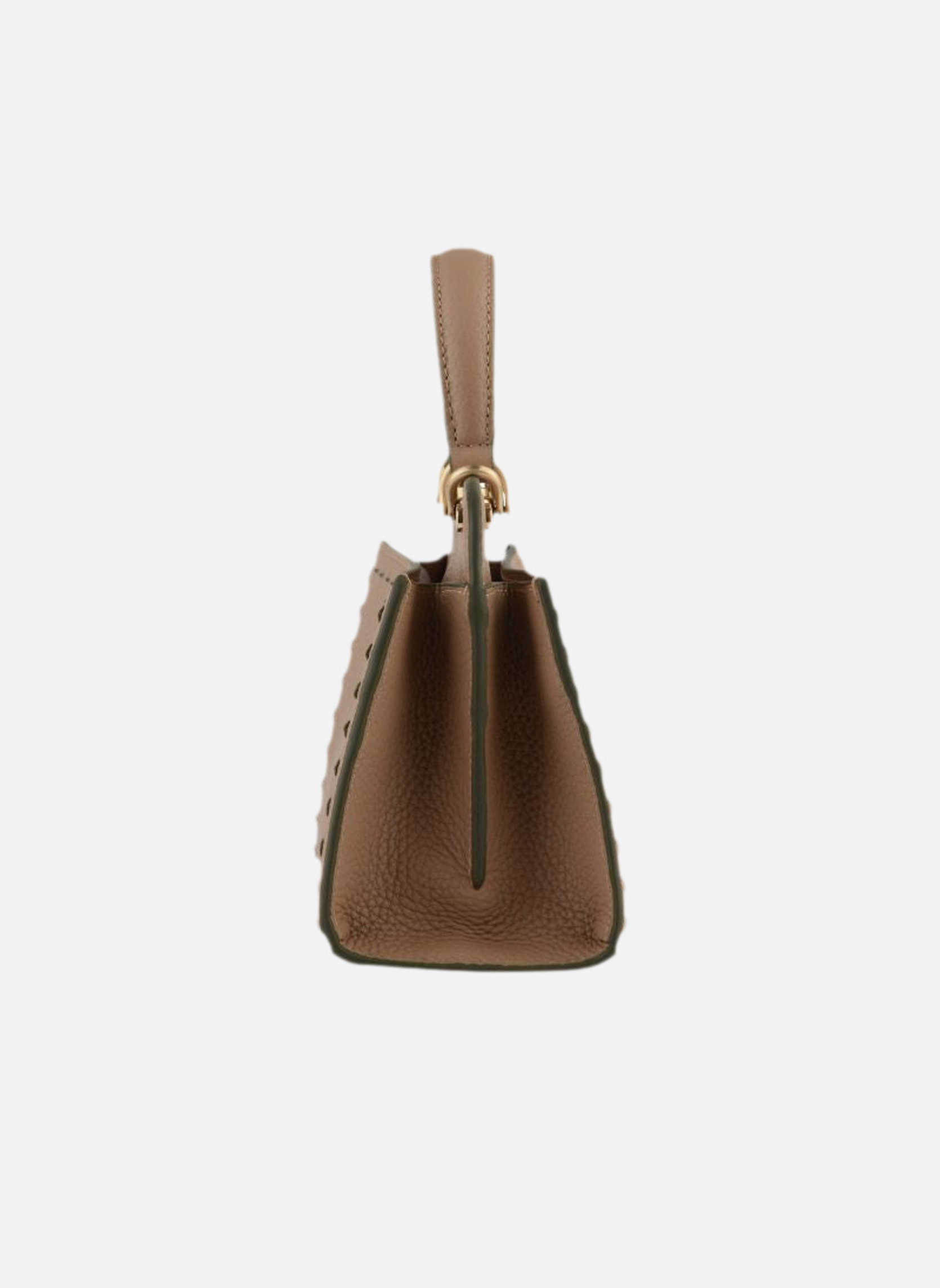 Sacs à main Trianon Bicolore femme marron Pourchet Sacs à main Trianon Bicolore femme marron Marron clair