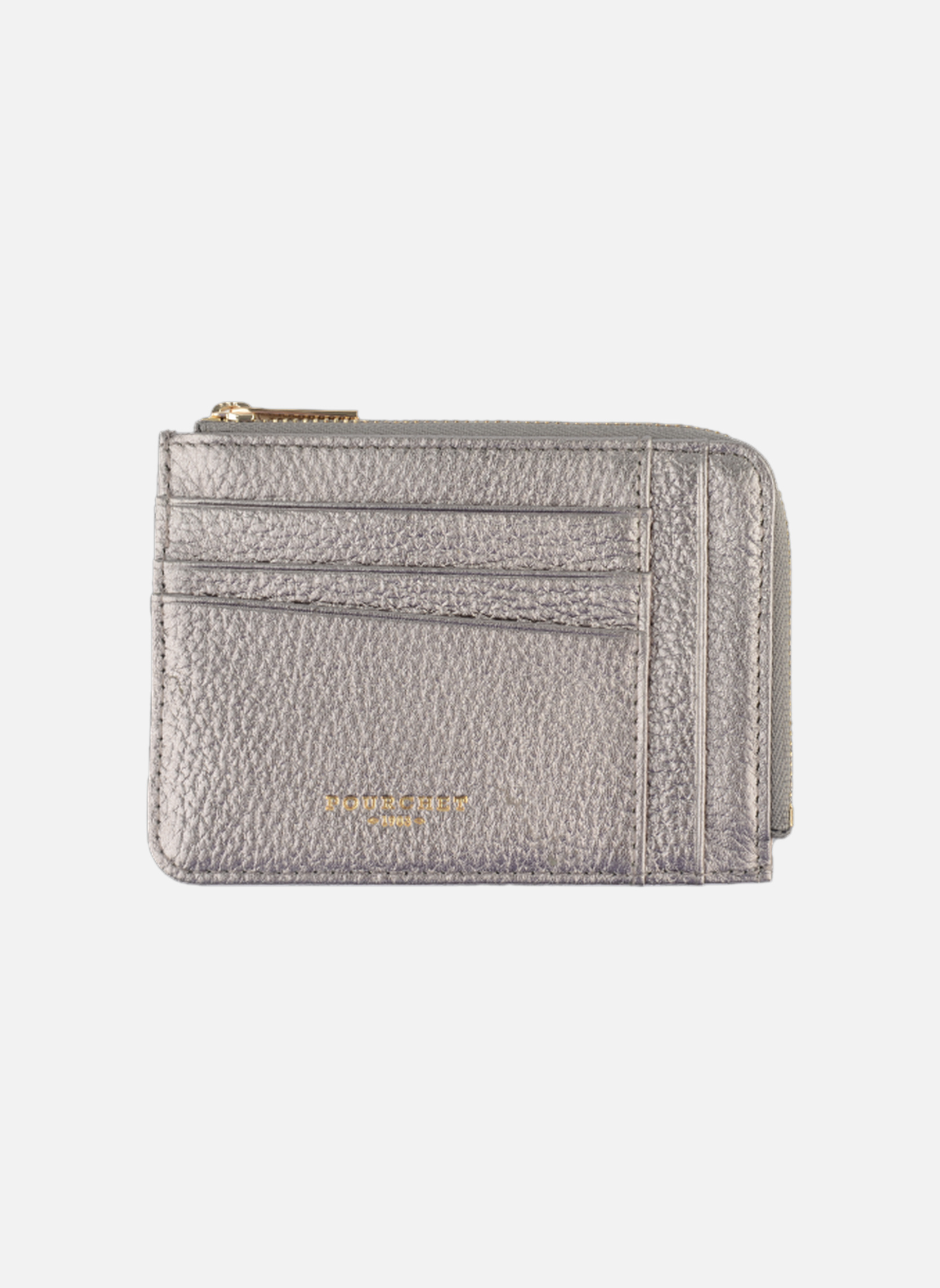 Porte-monnaies Club femme gris Pourchet Porte-monnaies Club femme gris Gris foncé