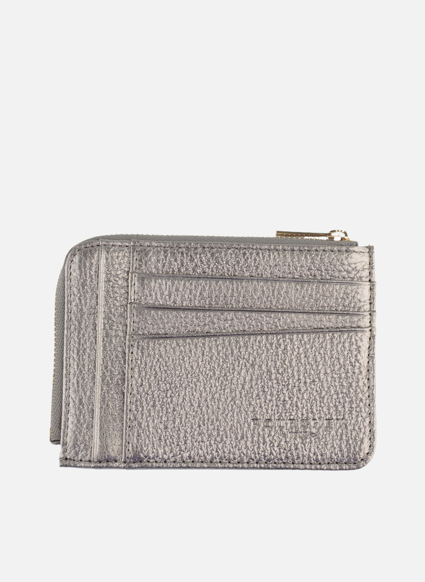 Porte-monnaies Club femme gris Pourchet Porte-monnaies Club femme gris Gris foncé