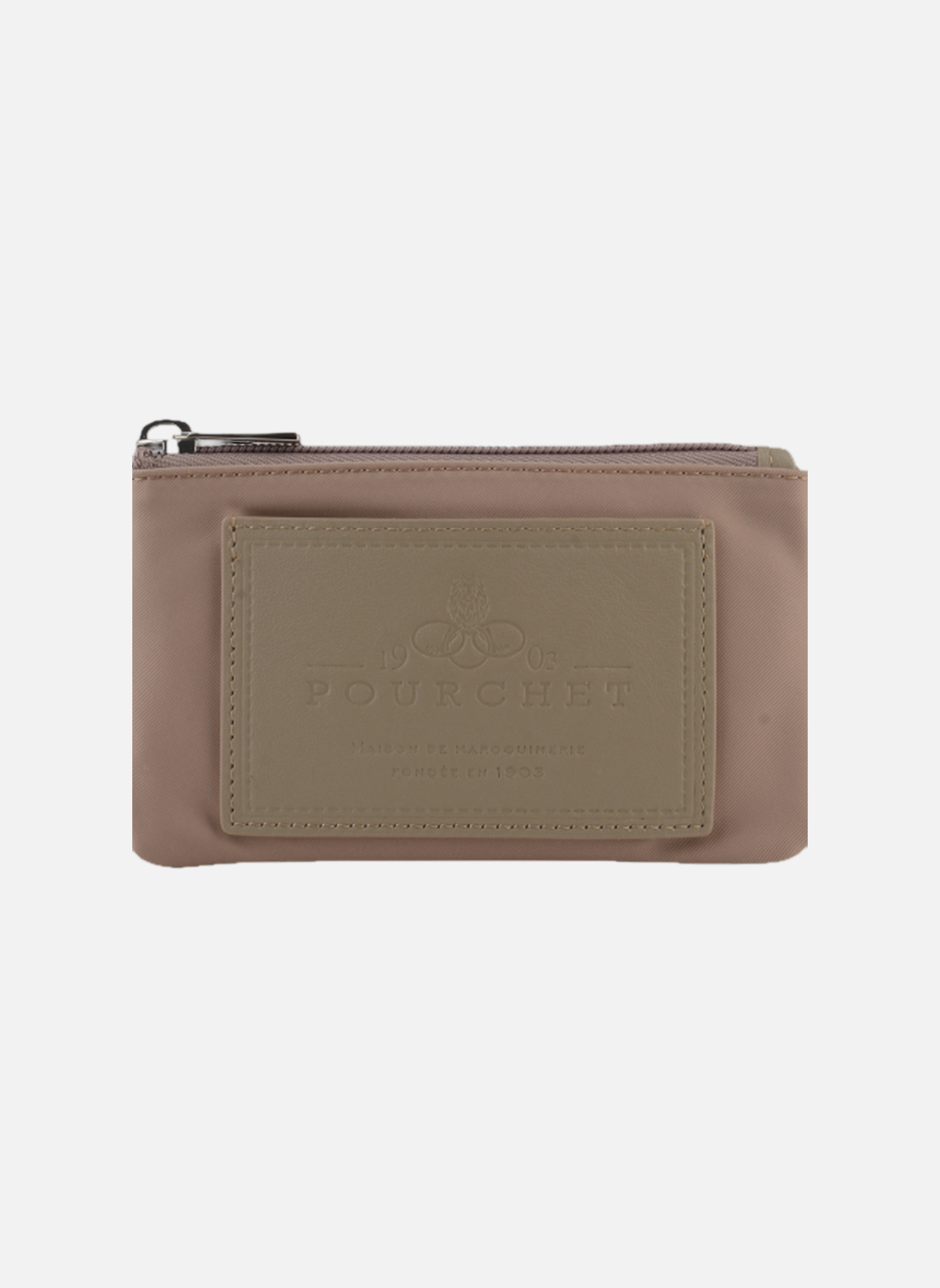 Porte-monnaies Escale femme beige Pourchet Porte-monnaies Escale femme beige Mastic